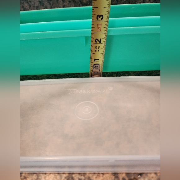 Tupperware Jadeite Celery Keeper 892/893-4 - Picture 5 of 6